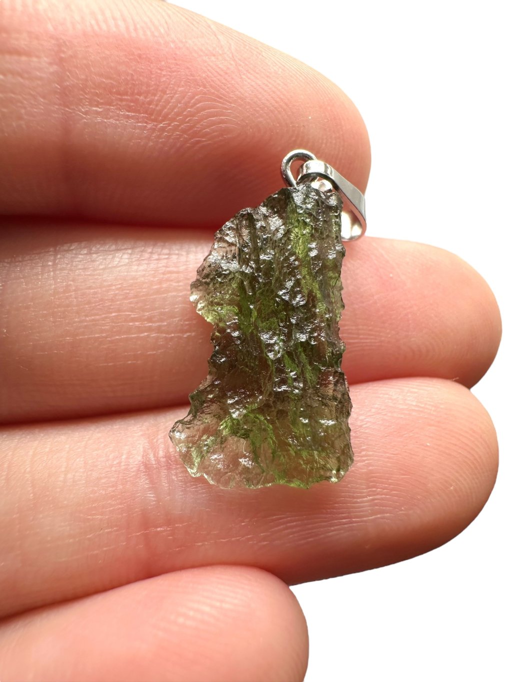 Vltavínový přívěsek 1g