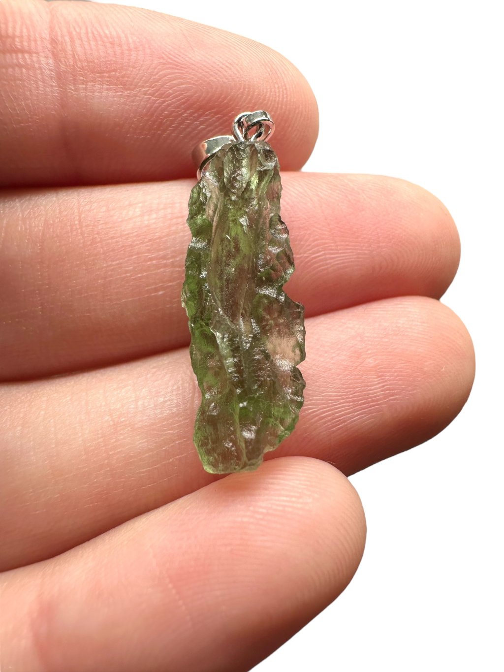 Moldavit Anhänger 1,3g