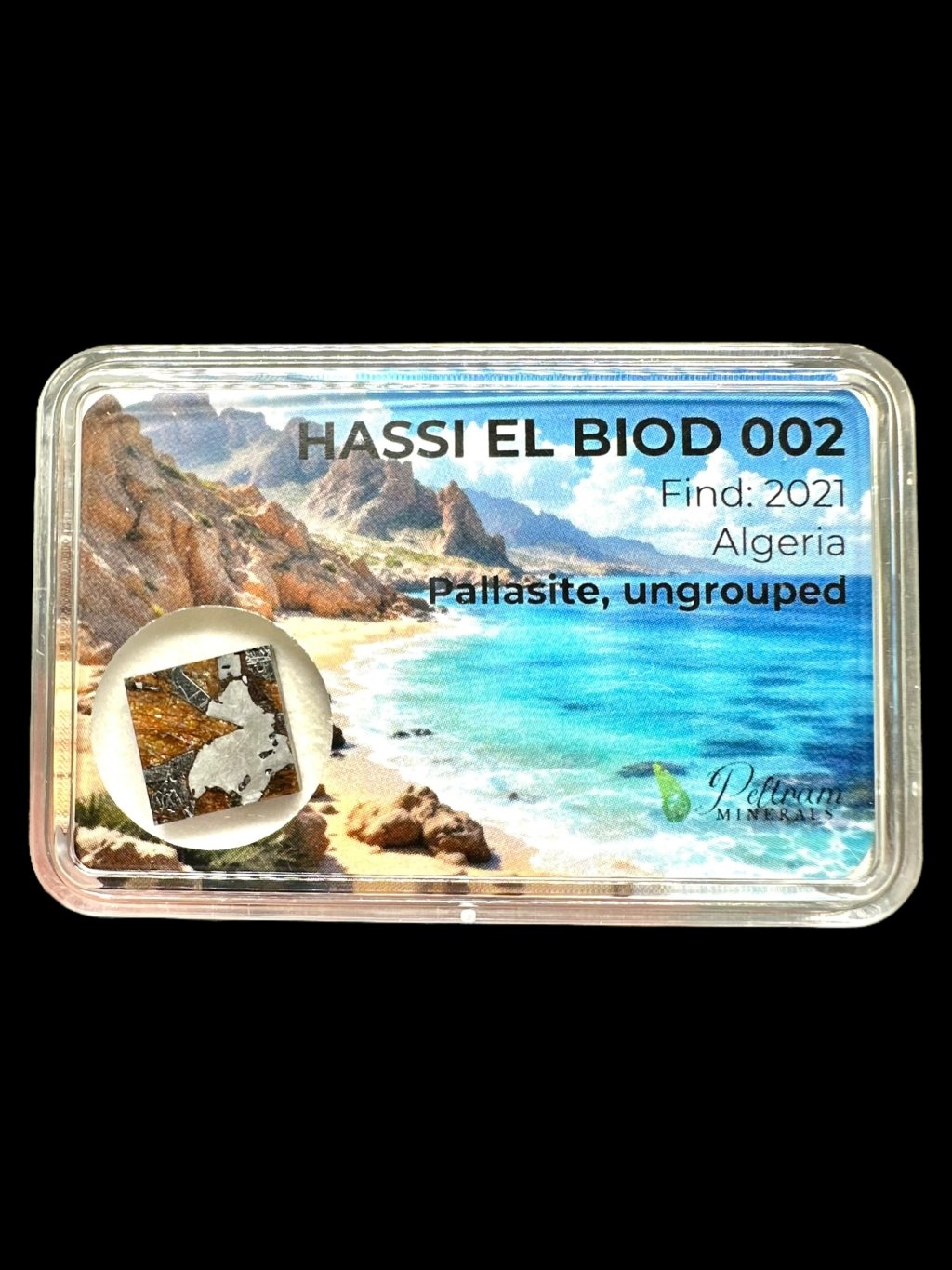 Meteorit Hassi el Biod 002 – 1,3g – Alžírsko