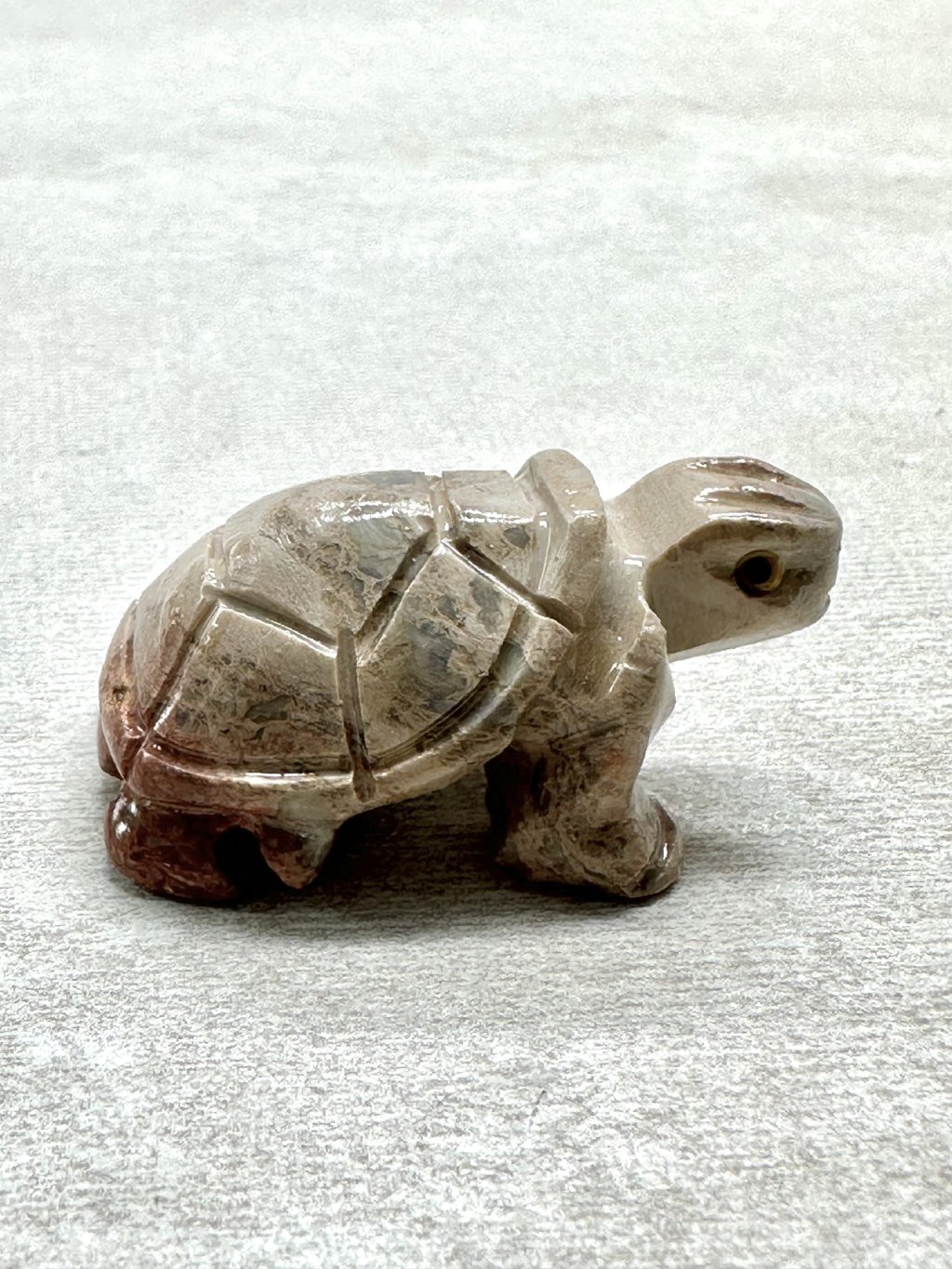 Tierchen aus Speckstein – Schildkröte