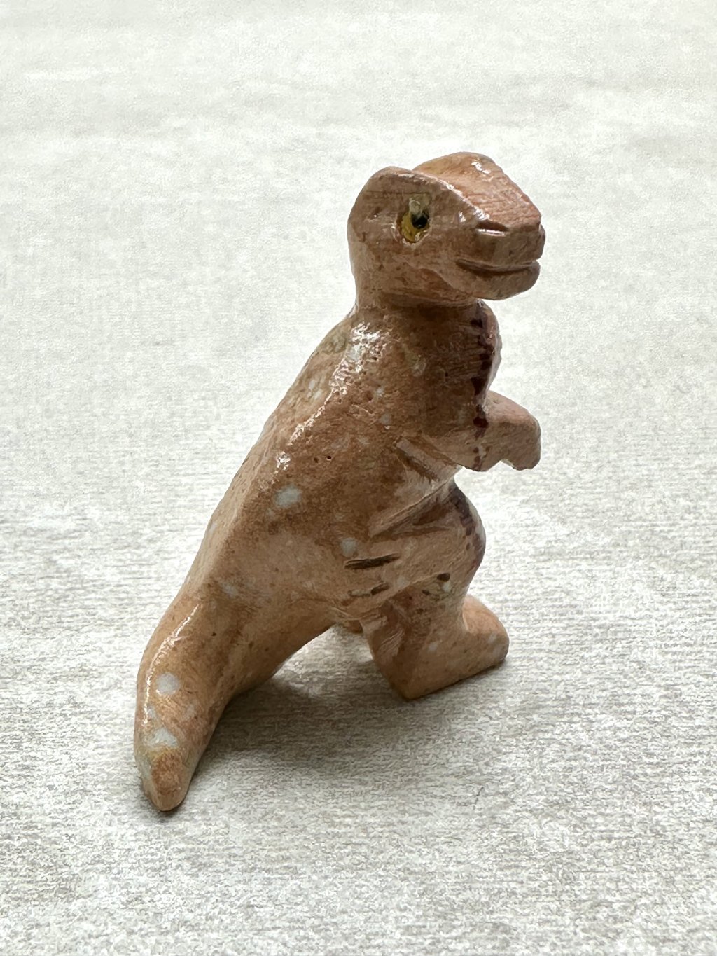 Animal made of soapstone – dinosaur