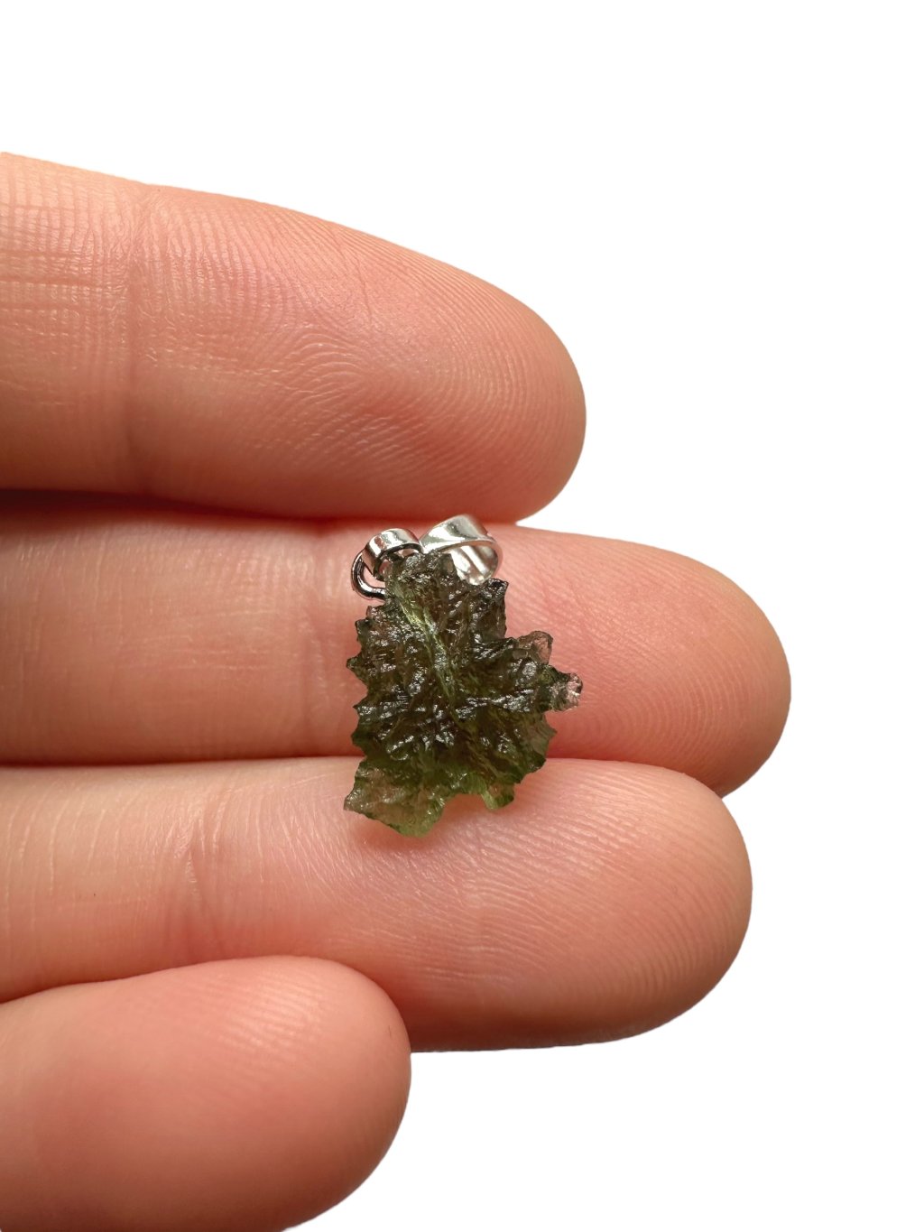 Vltavínový přívěsek 0,7g