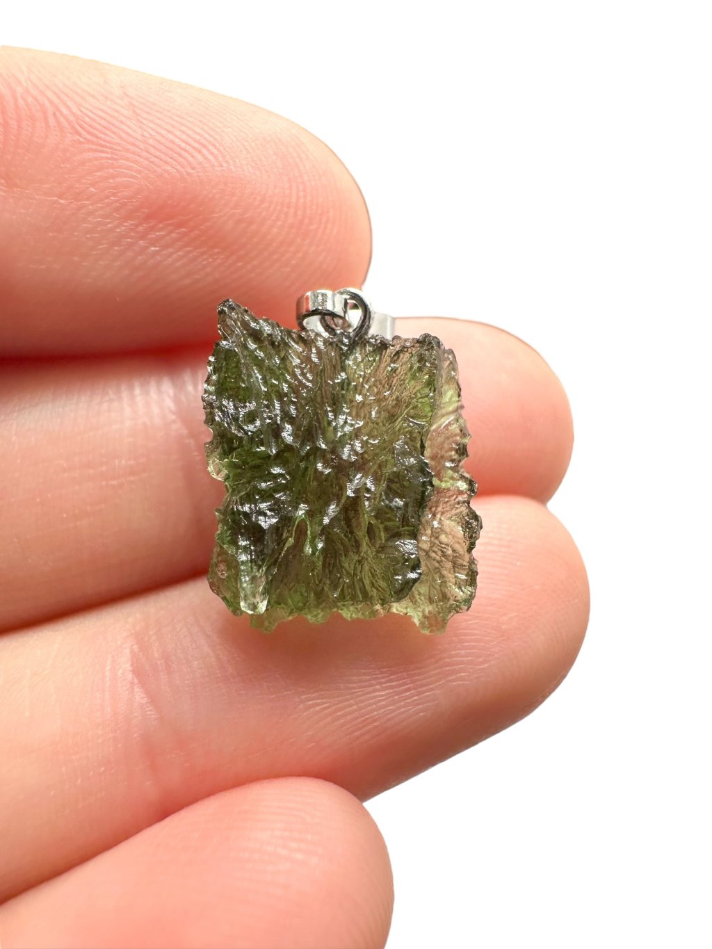 Vltavínový přívěsek 1,4g