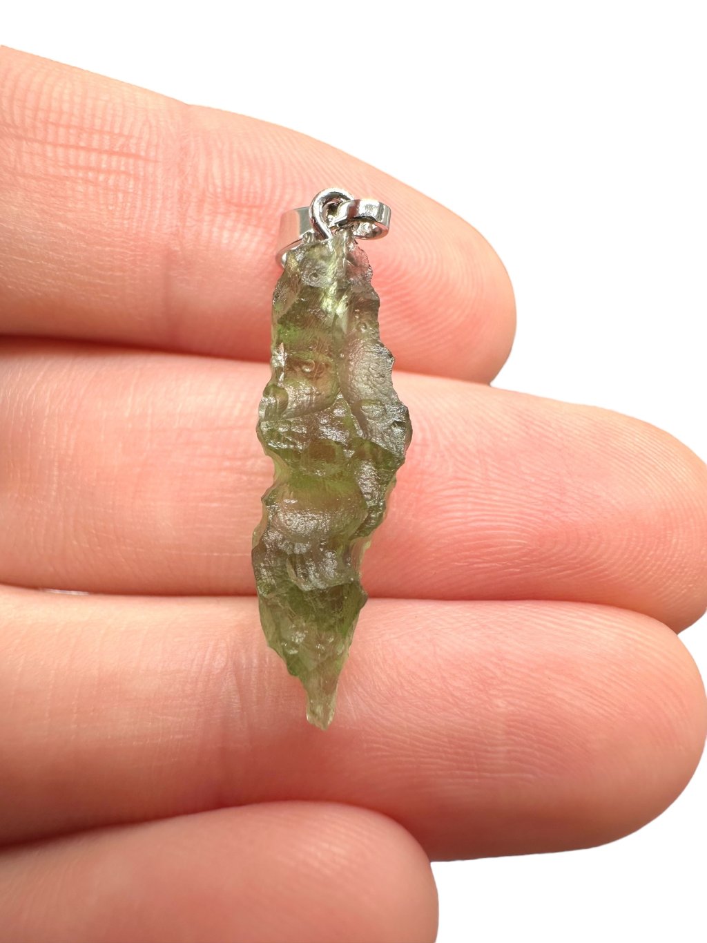 Vltavínový přívěsek 1,1g