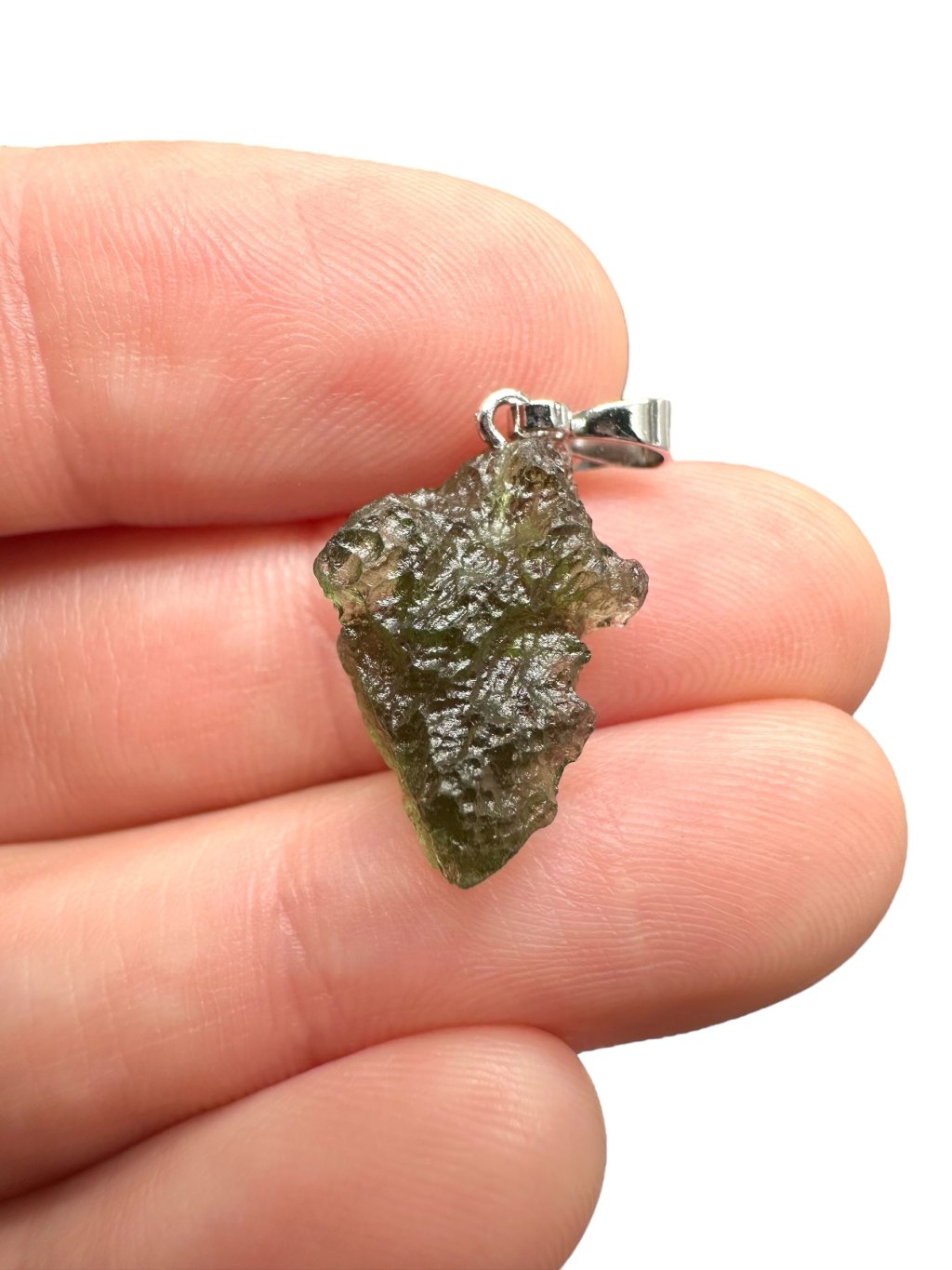 Moldavit Anhänger 1,2g