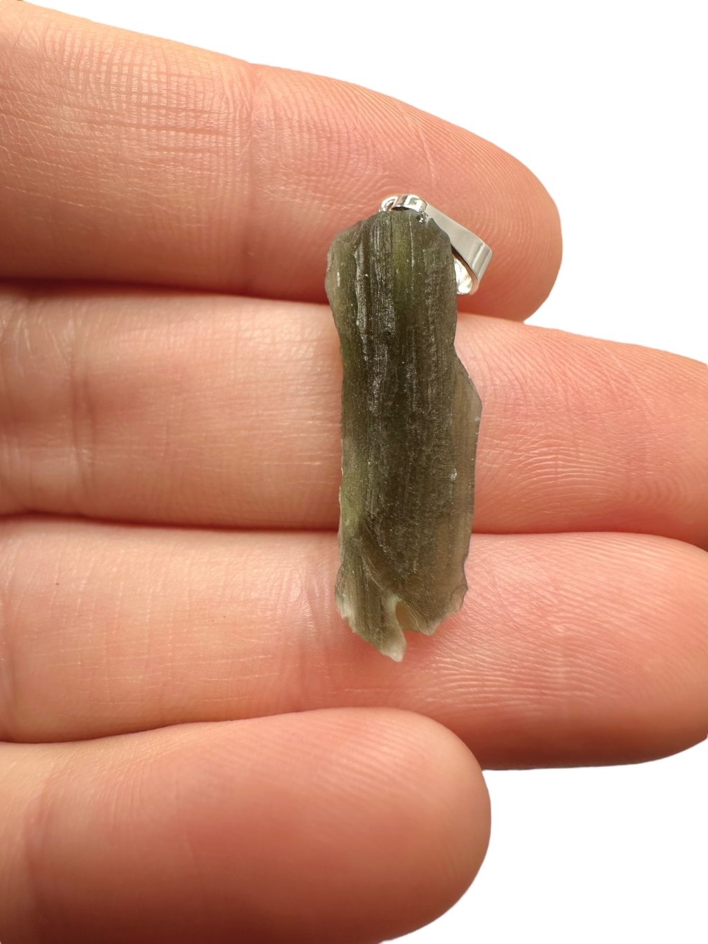 Vltavínový přívěsek 1,3g