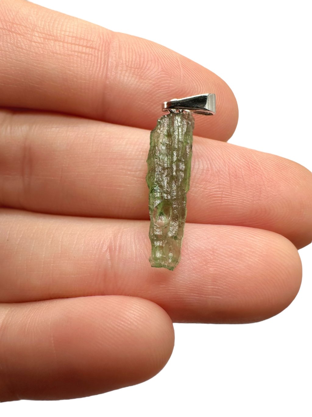 Moldavit Anhänger 0,7g