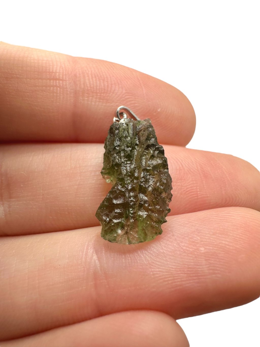 Moldavit Anhänger 1,1g