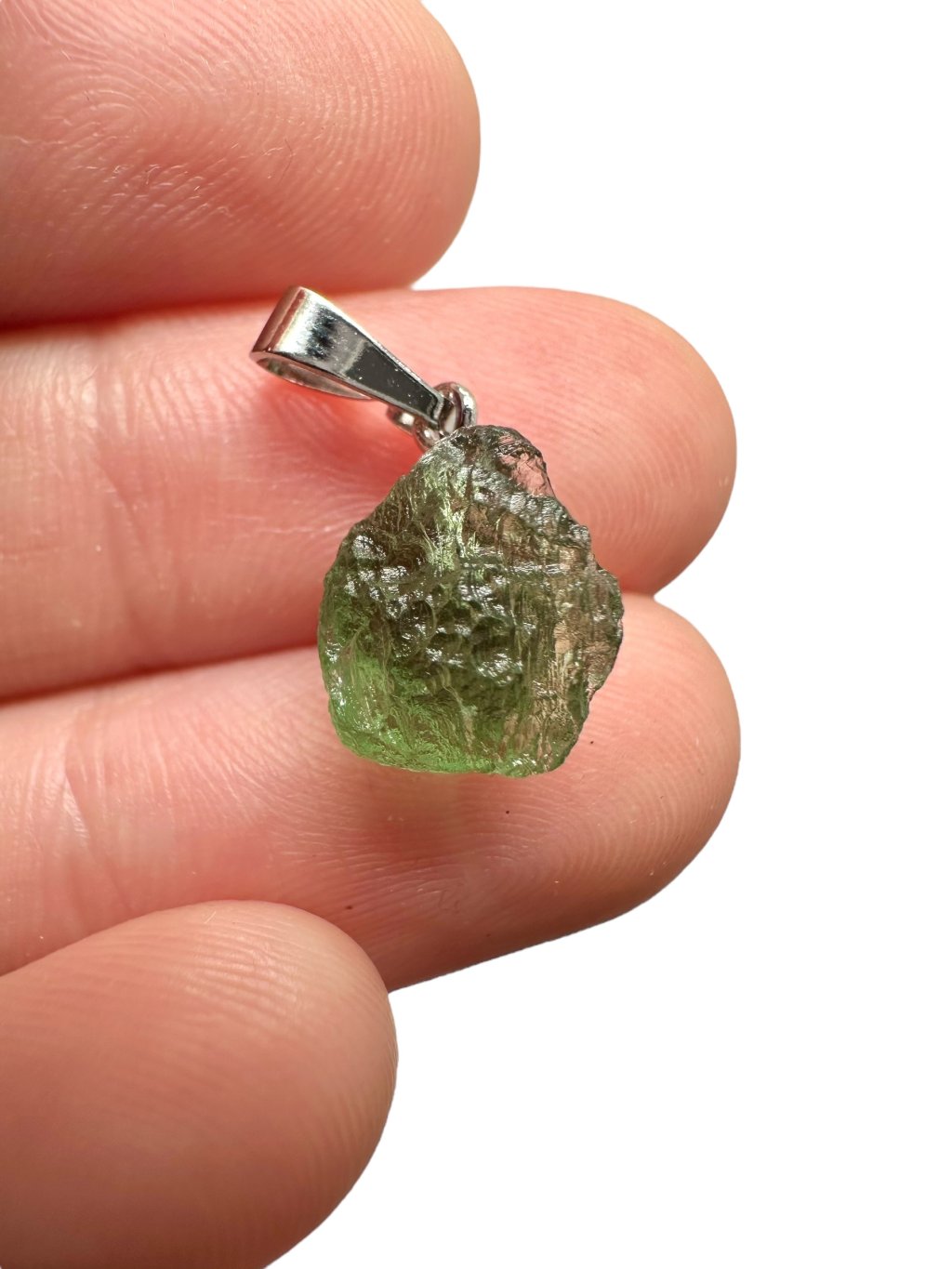 Vltavínový přívěsek 0,8g