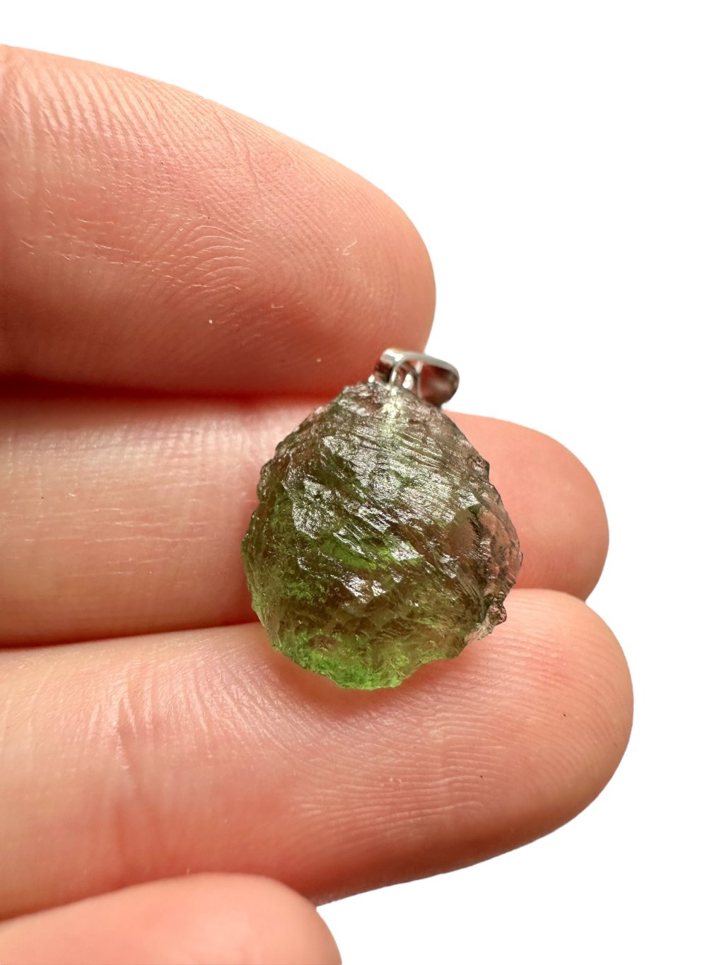 Moldavit Anhänger 1,2g