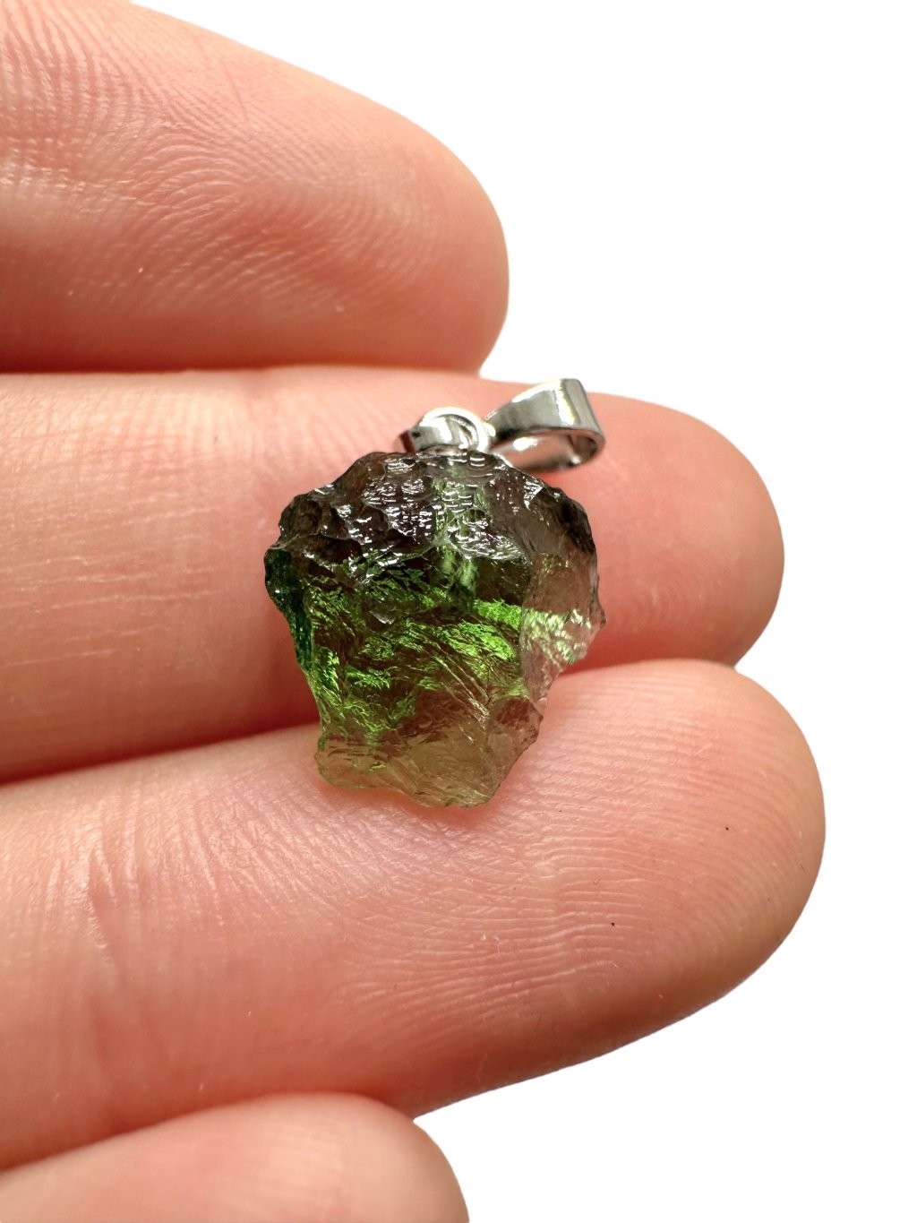 Vltavínový přívěsek 0,7g