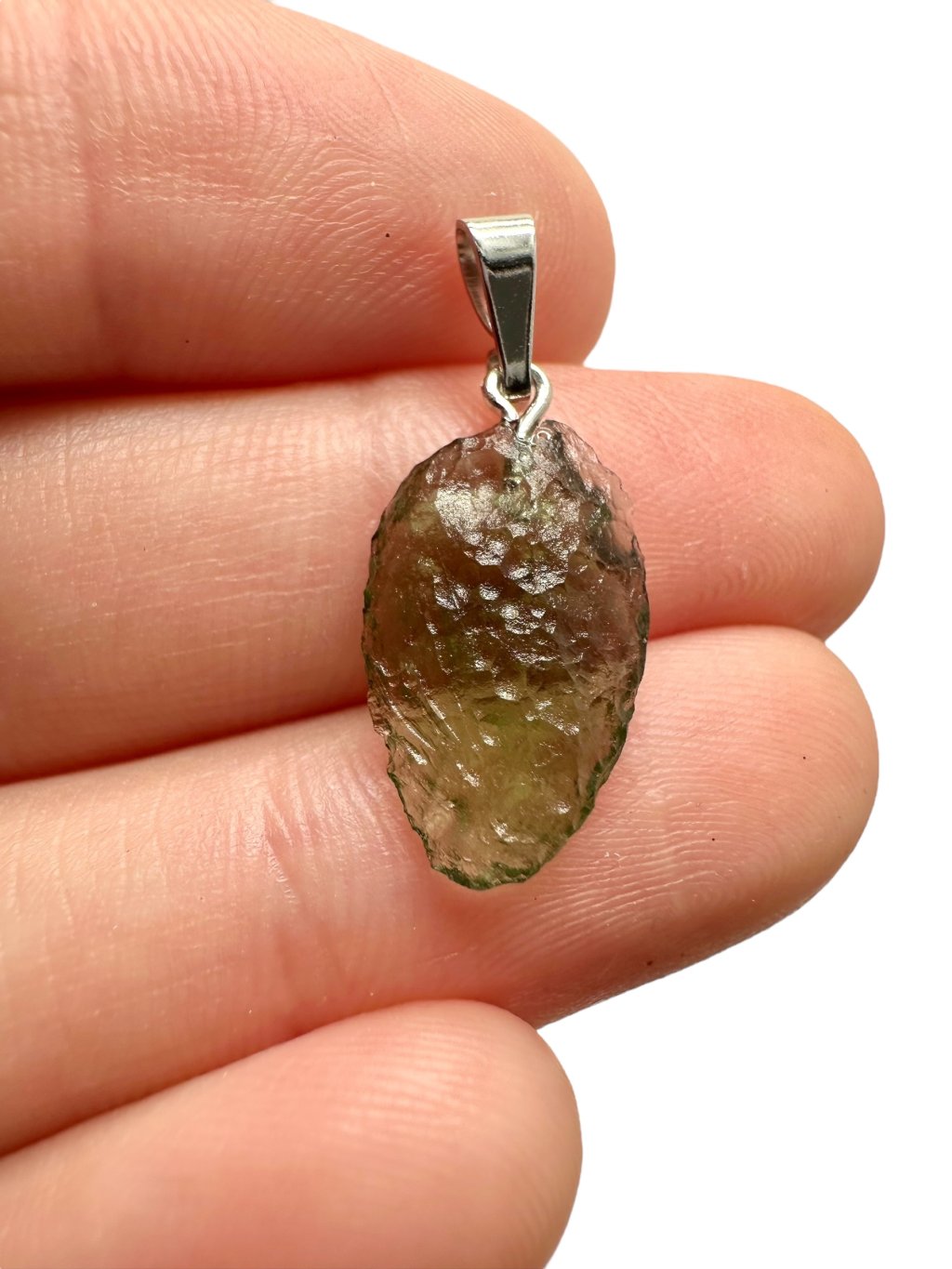 Moldavit Anhänger 0,7g