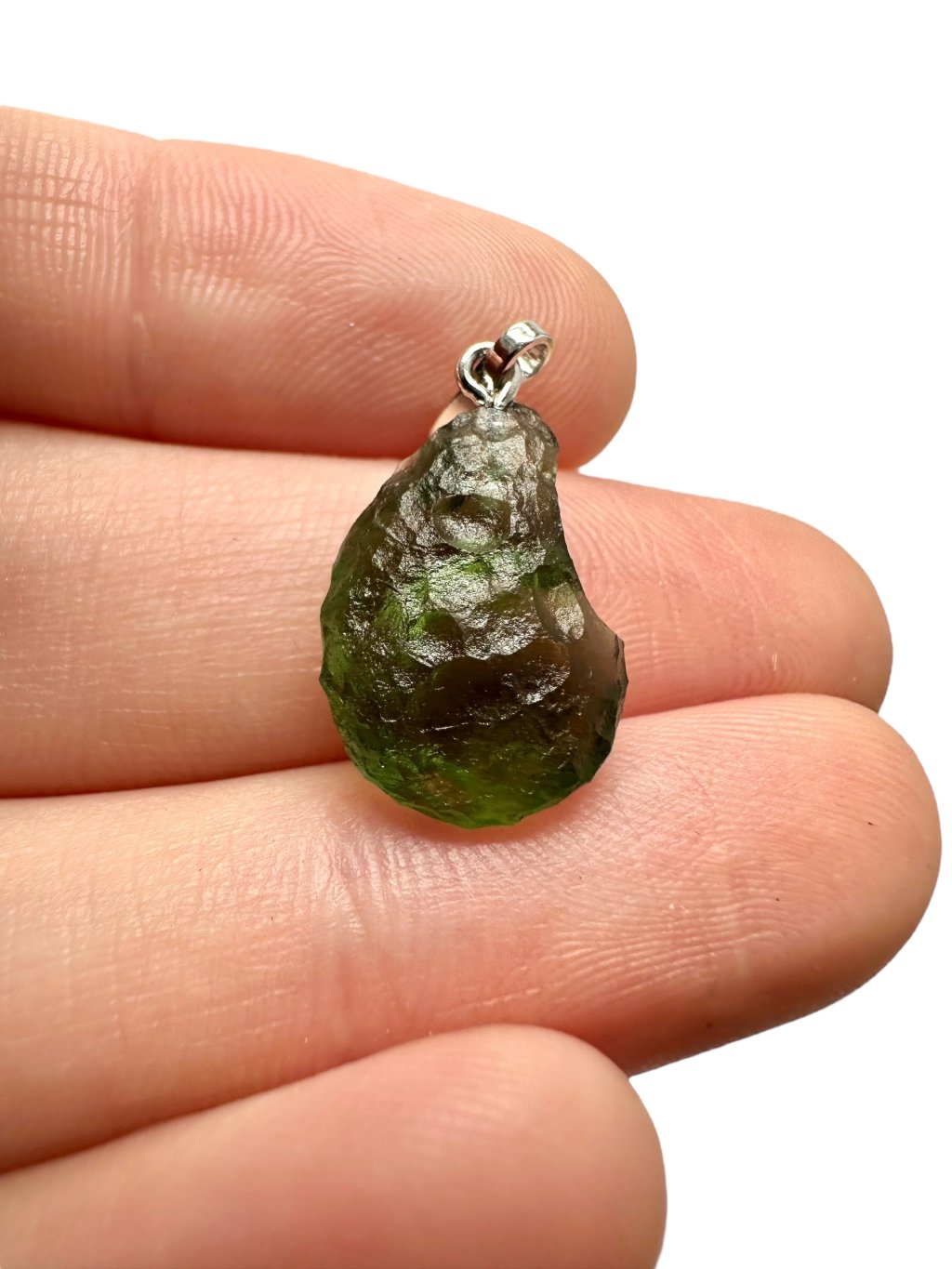 Moldavit Anhänger 1,2g