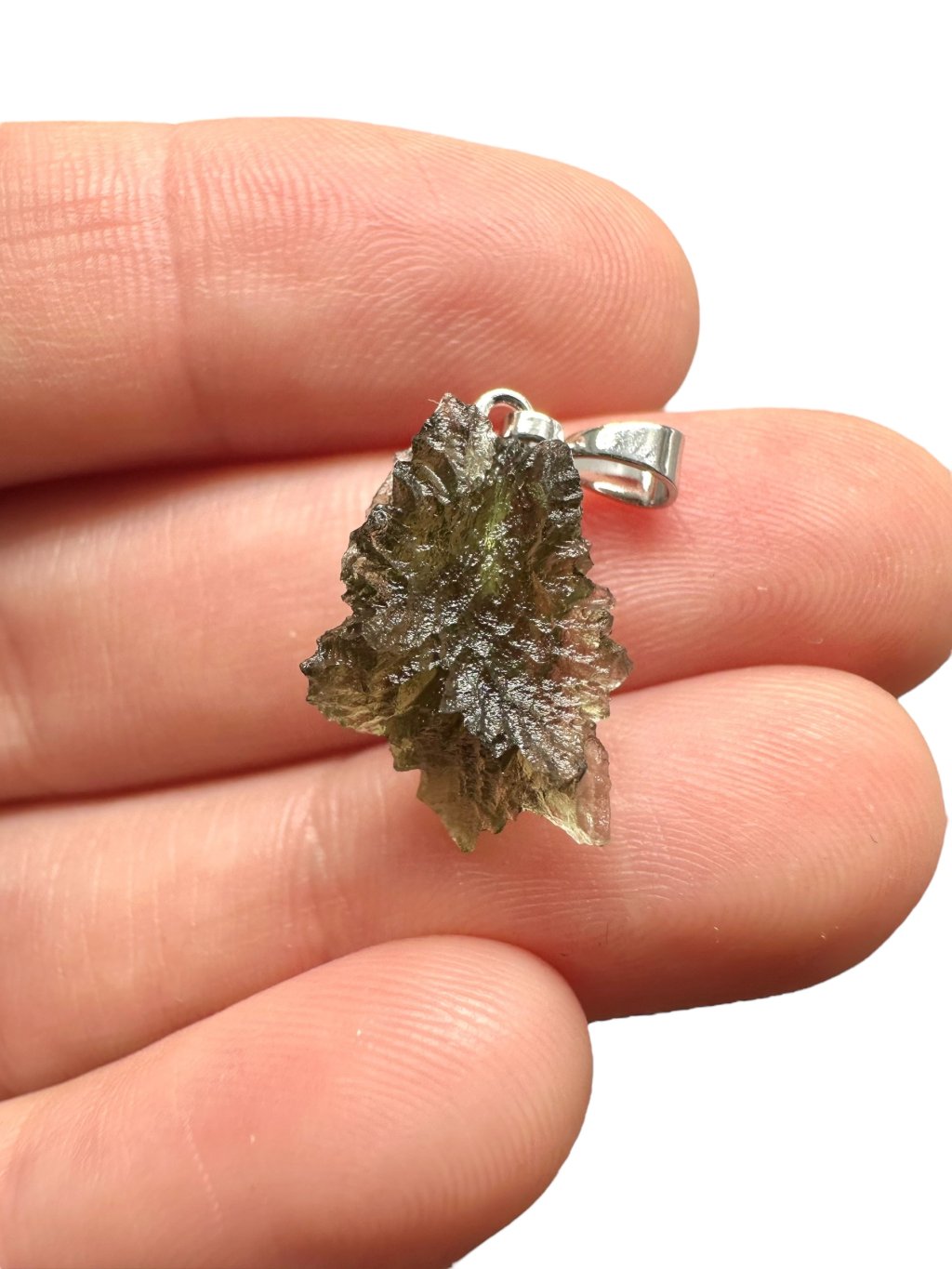 Moldavit Anhänger 1g