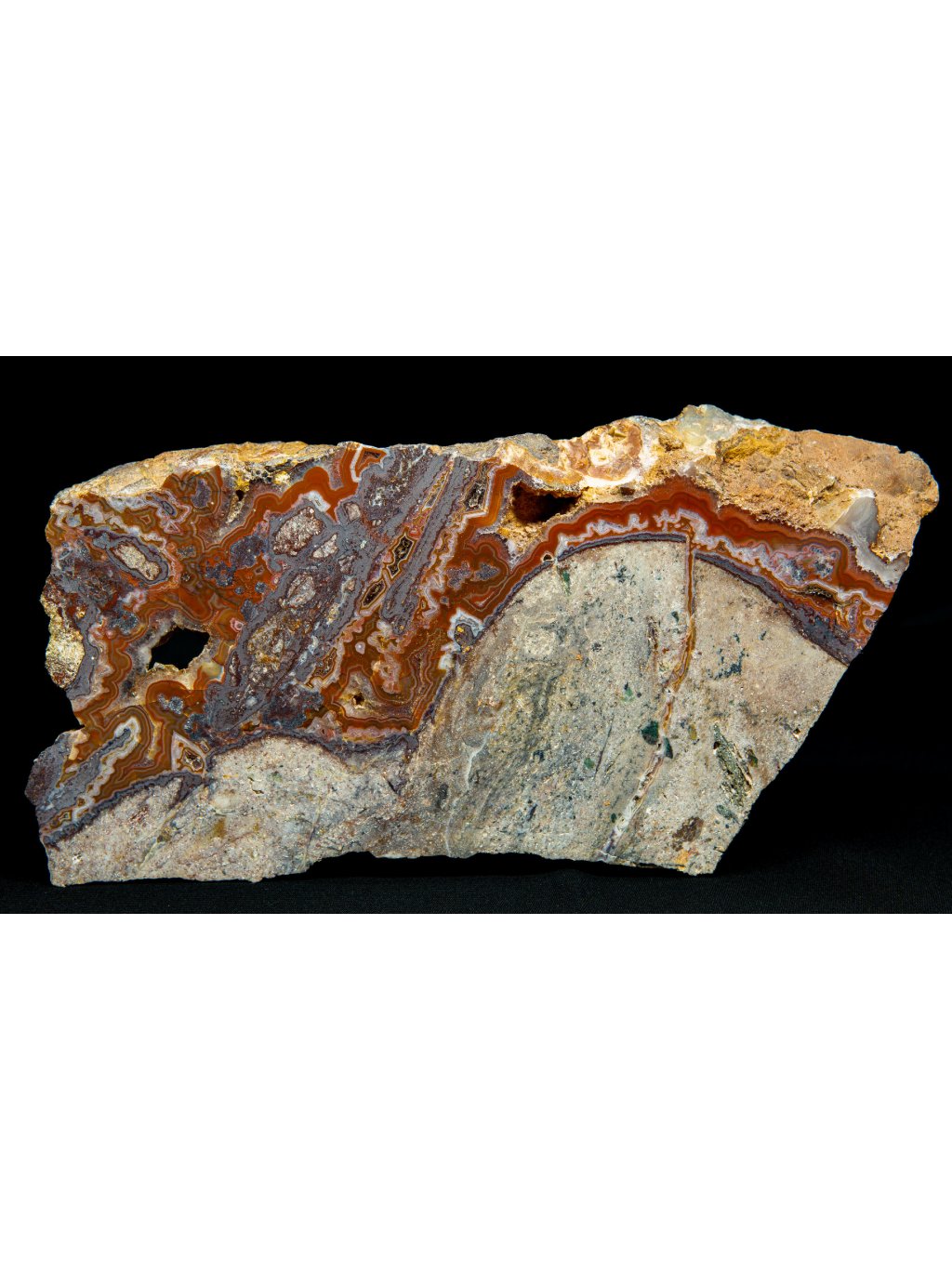 Agate (Pair) – Horni Halze (red), CZ