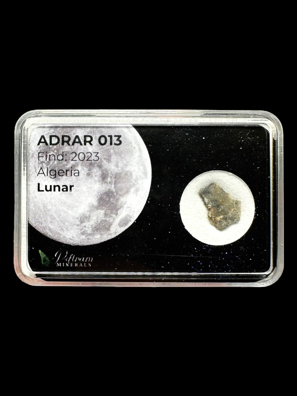 Lunar meteorite Adrar 013 – 0,2g – Algeria