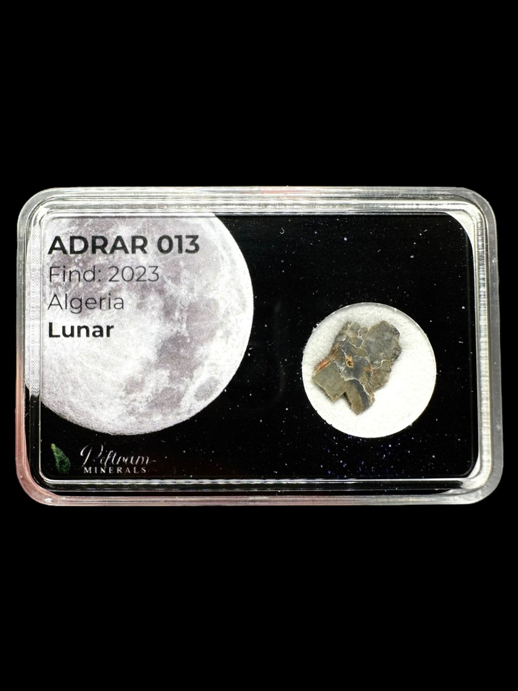 Lunar meteorite Adrar 013 – 0,2g – Algeria