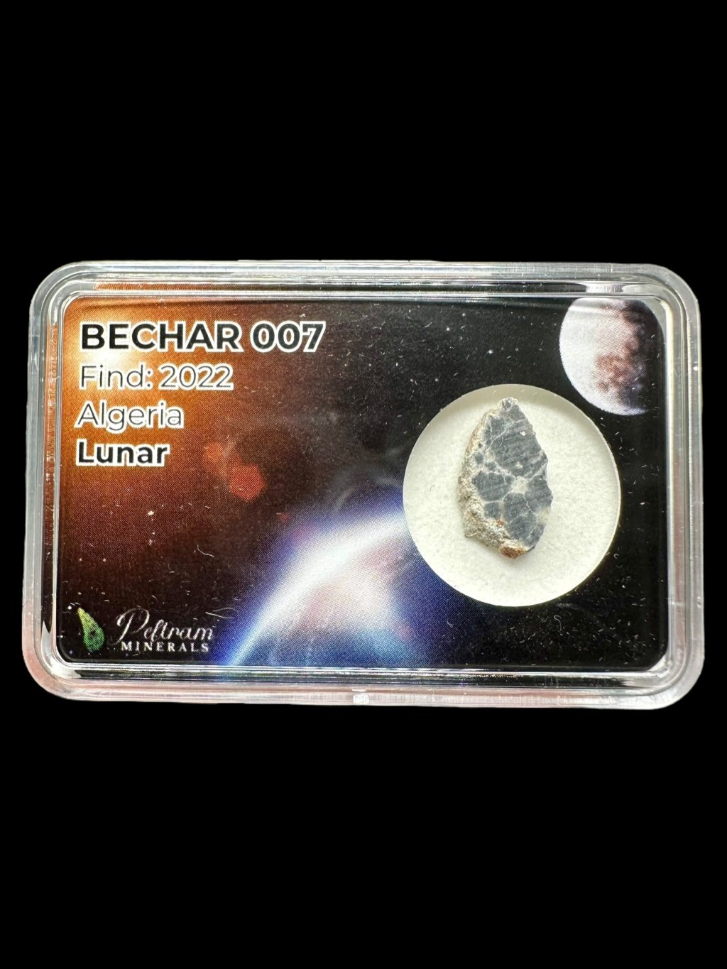 Lunar meteorite Bechar 007 – 0,3g – Algeria