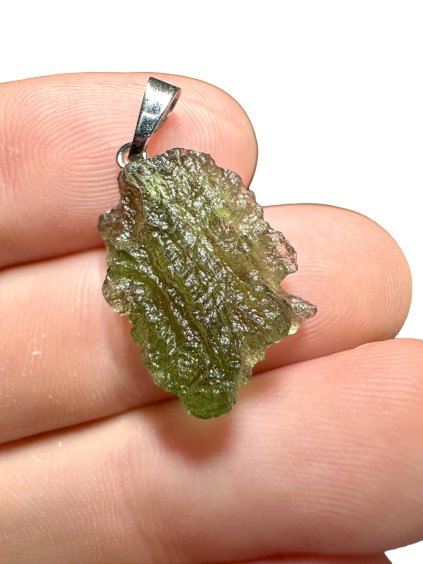 Moldavite pendant