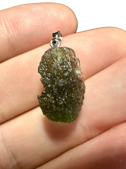 Moldavite pendant
