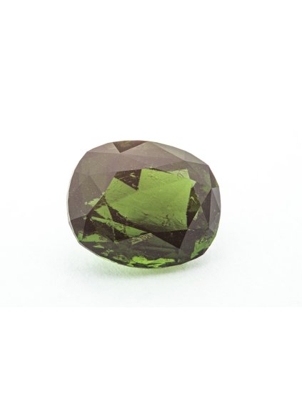 Faceted moldavite