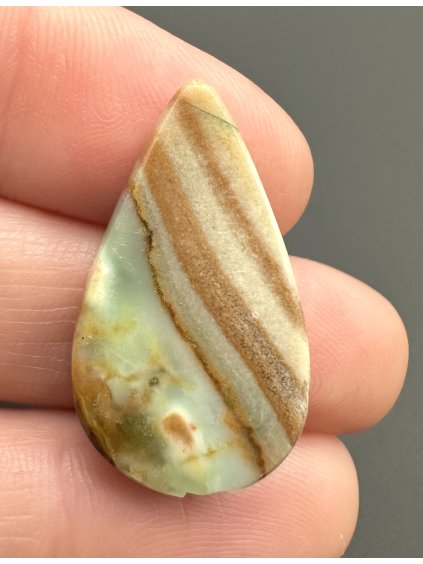 Petrified opalized wood with natural copper  – West Java, Indonesia