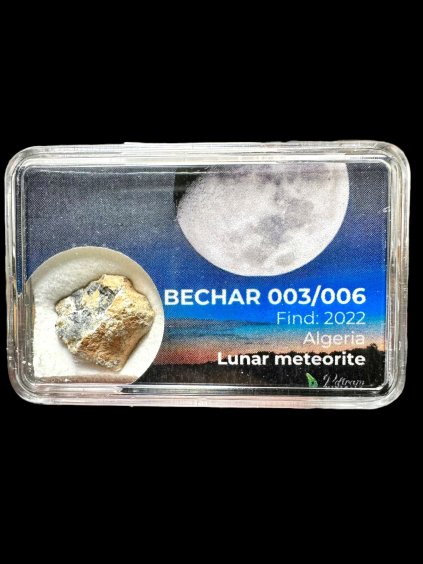 Lunární meteorit Bechar 003/006 – 1,4g – Alžírsko