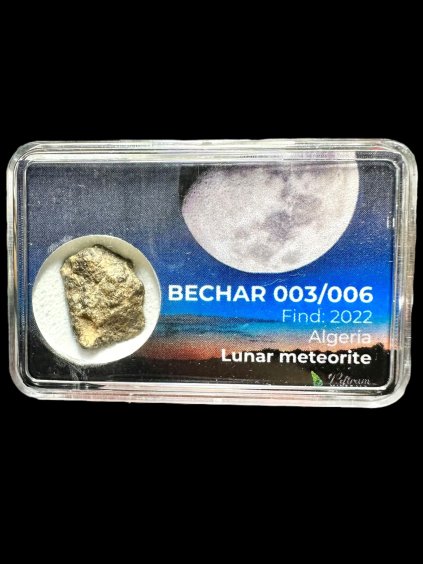 Lunární meteorit Bechar 003/006 – 1,8g – Alžírsko