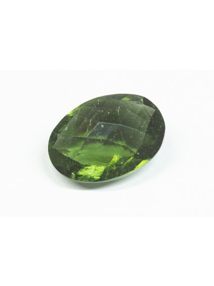 Faceted moldavite