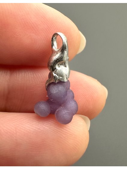 Traubenchalcedon Anhänger