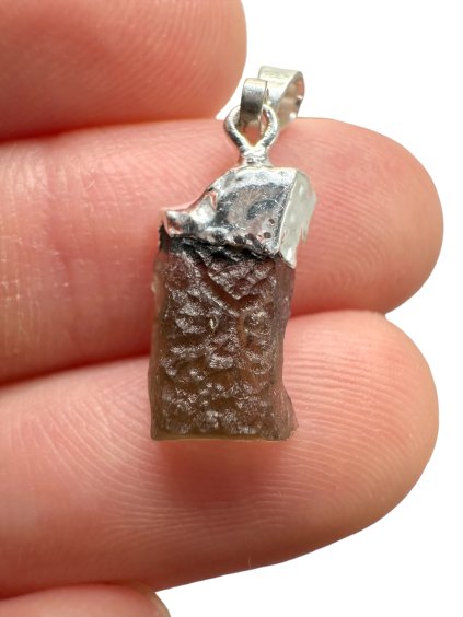 Moldavite pendant