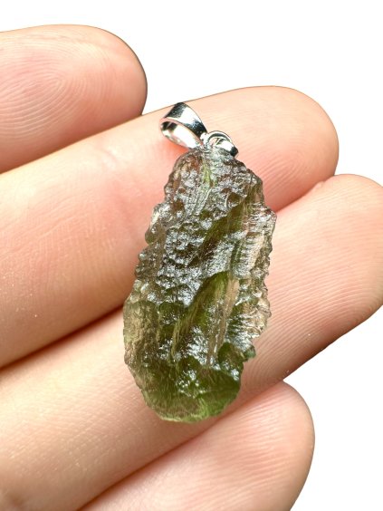 Moldavite pendant