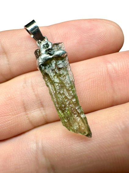 Moldavite pendant