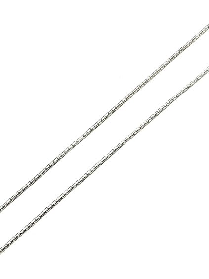 Silberkette 45 cm, Breite 0,6 mm, Ag 925/1000