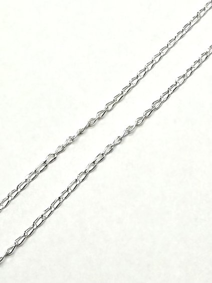 Silver chain 40 cm, width 1,2mm, Ag 925/1000