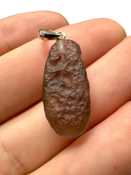 Silber Kolumbianit-Anhänger