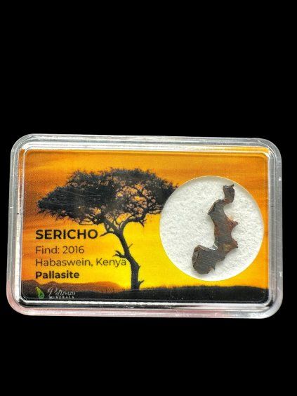 Meteorit Pallasit Sericho 0,4g – Kenia