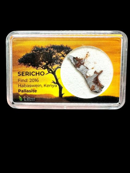 Meteorit Pallasit Sericho 0,6g – Keňa