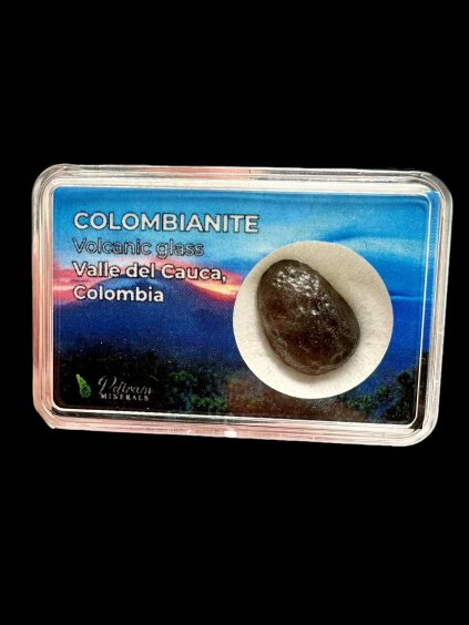 Colombianite in box – Valle del Cauca, Colombia