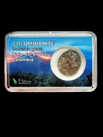 Kolumbianit v krabičce 2,1g – Valle del Cauca, Kolumbie