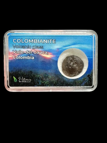 Kolumbianit in der Box 2,2g – Valle del Cauca, Kolumbien