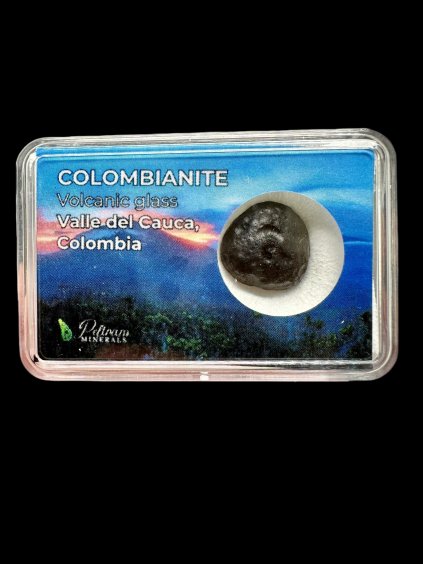 Colombianite in box – Valle del Cauca, Colombia