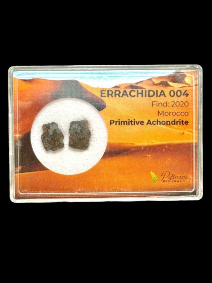 Meteorit Errachidia 004 (Paar) 1,68g – Marokko