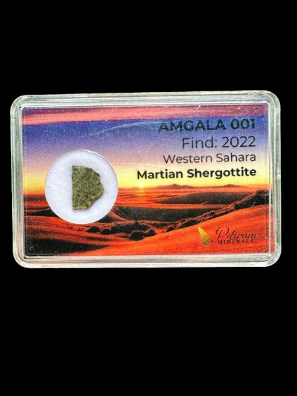 Meteorit Amgala 001 – 0,17g – Westsahara
