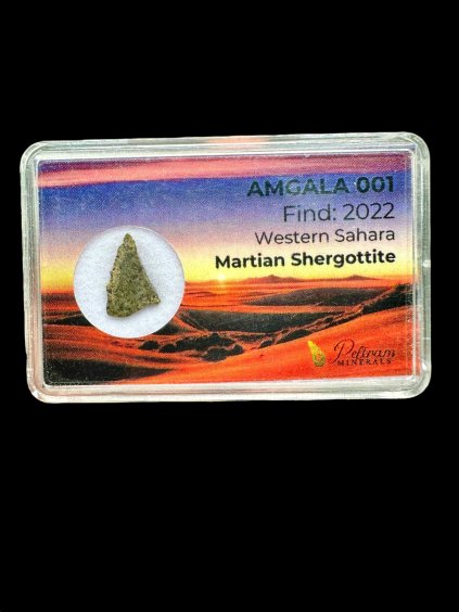 Meteorit Amgala 001 – 0,16g – Westsahara