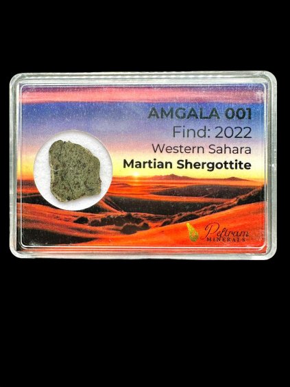 Meteorit Amgala 001 – 0,85g – Westsahara