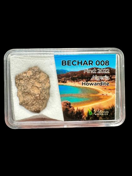 Meteorit Bechar 008, Howardit 4,43g – Algerien