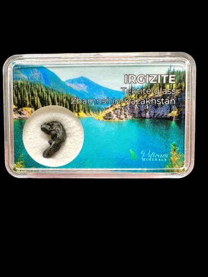 Irgizite in box – Zhamanshin, Kazakhstan