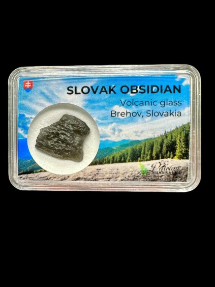 Obsidian in der Box – Brehov, Slowakei