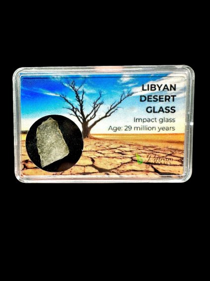 Libysches Wüstenglas in der Box